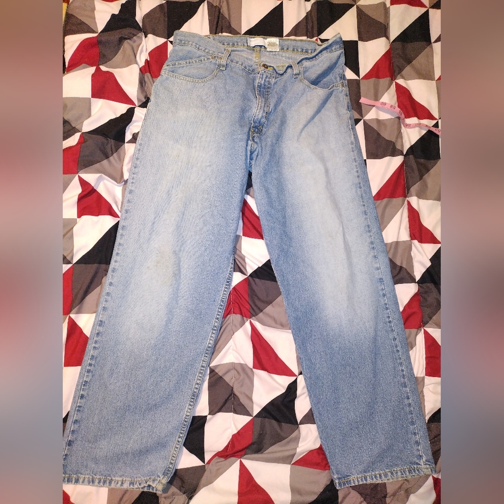 Vintage 2000s Y2K Levis SilverTab Baggy Jeans Mens 36X32